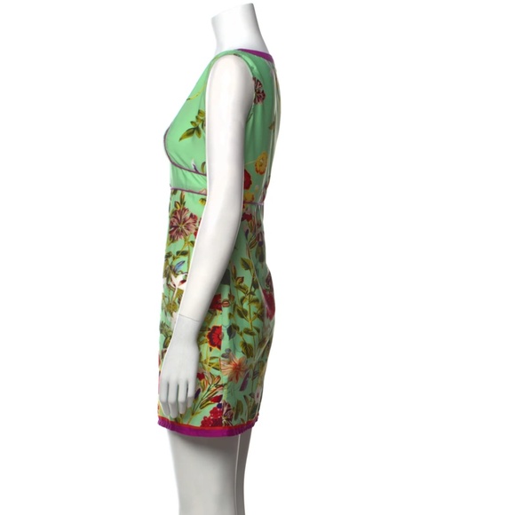 ALBERTO MAKALI Floral Print Mini Dress - Picture 3 of 4
